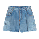 Shorts denim con pences D467P325IFKV 94037 ERMANNO SCERVINO 