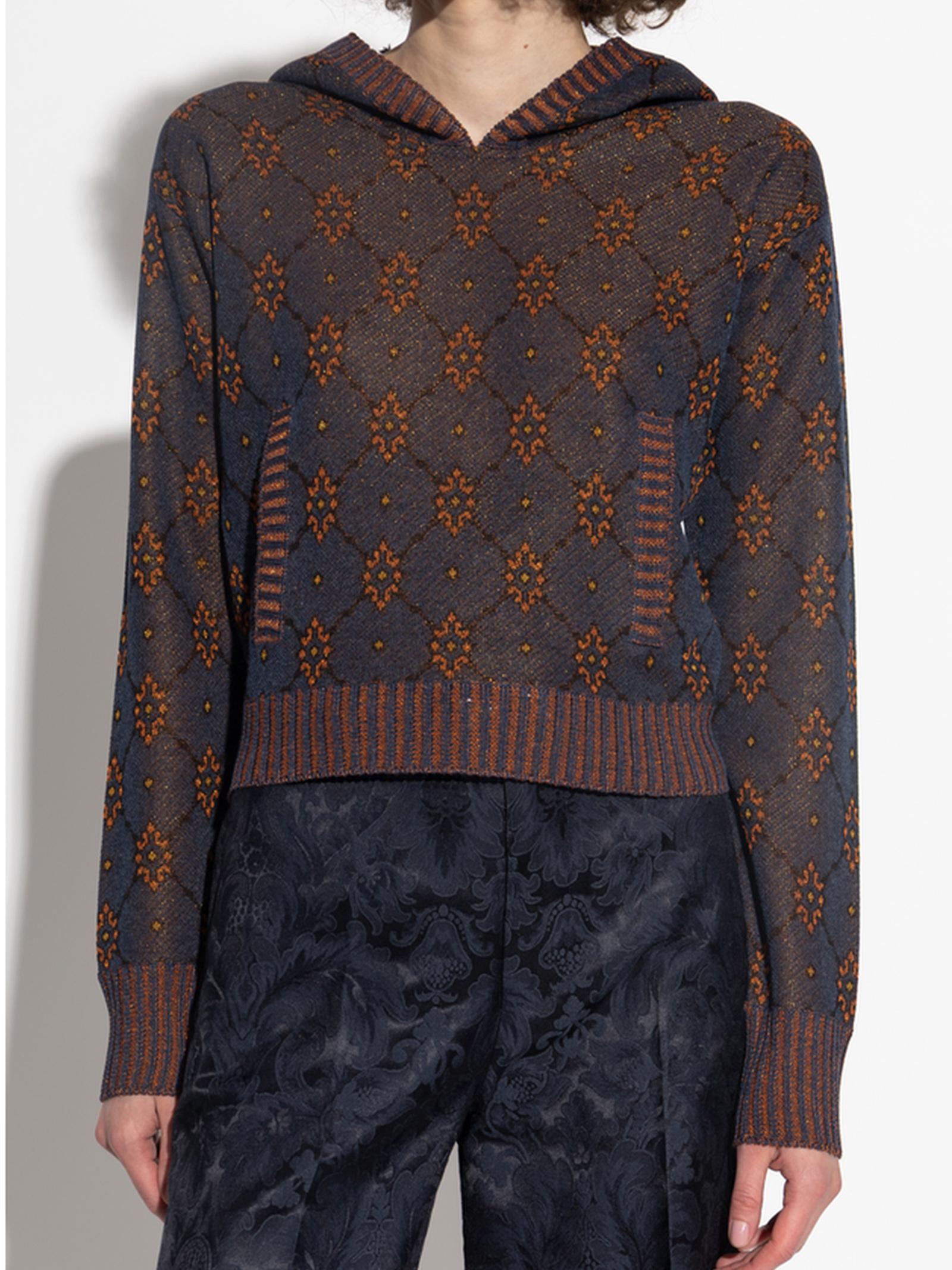 Maglione con cappuccio WRKE0314AV703 S9883 ETRO 