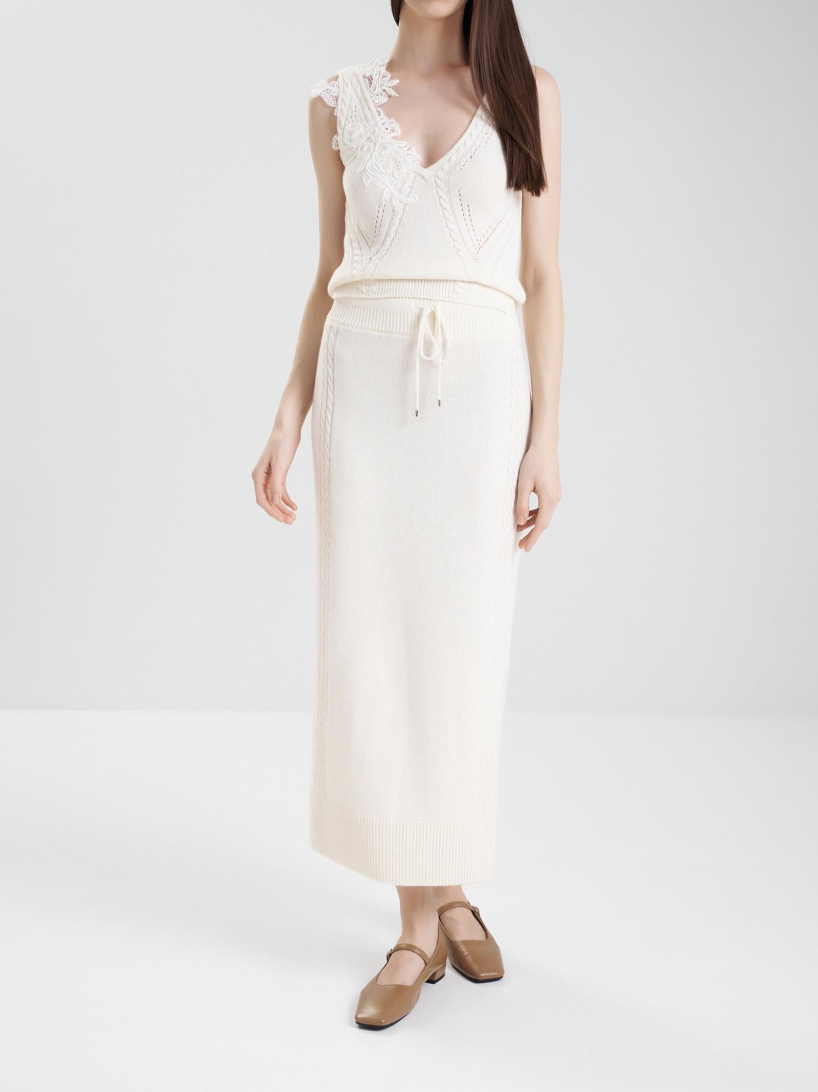 Gonna lunga a tubino D474O500NJG 10606 ERMANNO SCERVINO 