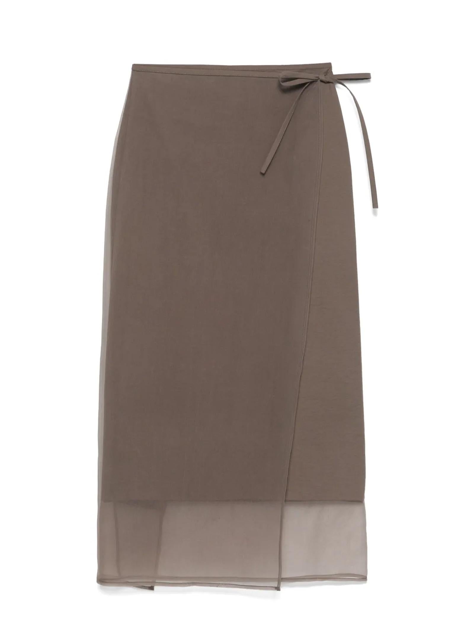 Gonna midi avvolgente ML140G3826 C8705 BRUNELLO CUCINELLI 