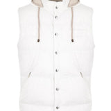 Piumino senza maniche MM4031162 CFF68 BRUNELLO CUCINELLI 