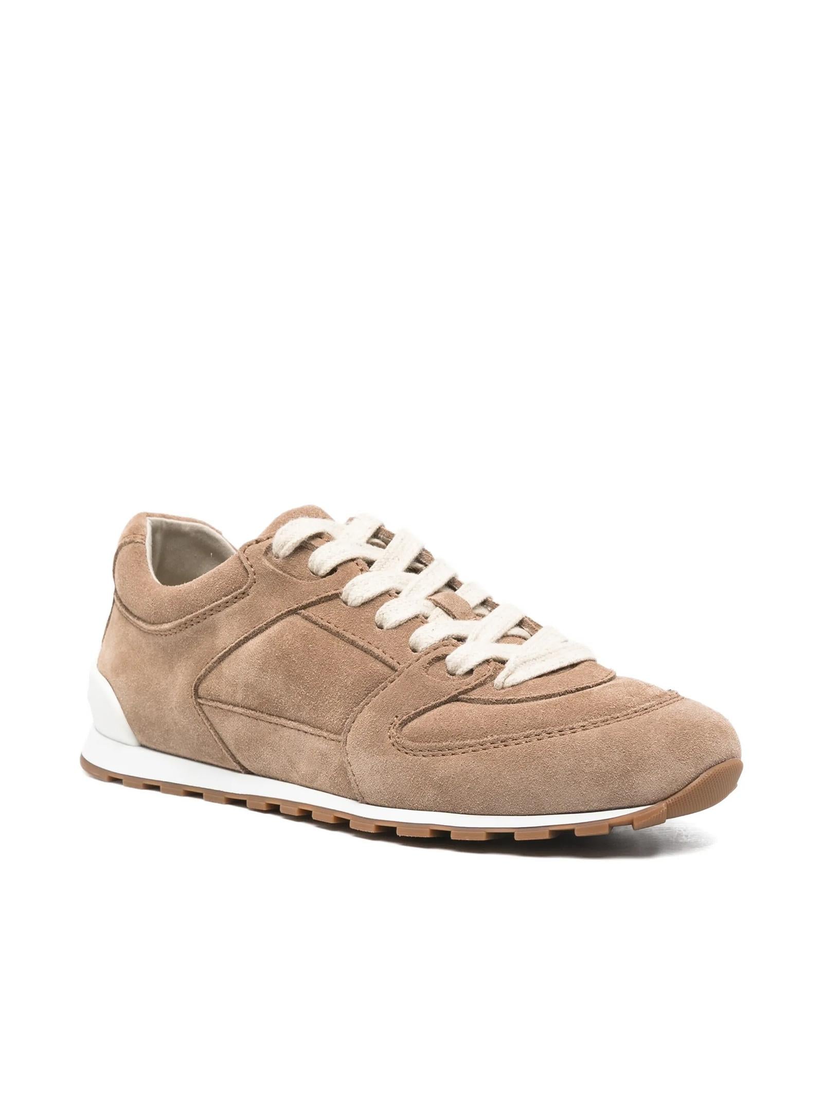 Runners in pelle scamosciata MZSFG3231 C2767 BRUNELLO CUCINELLI 