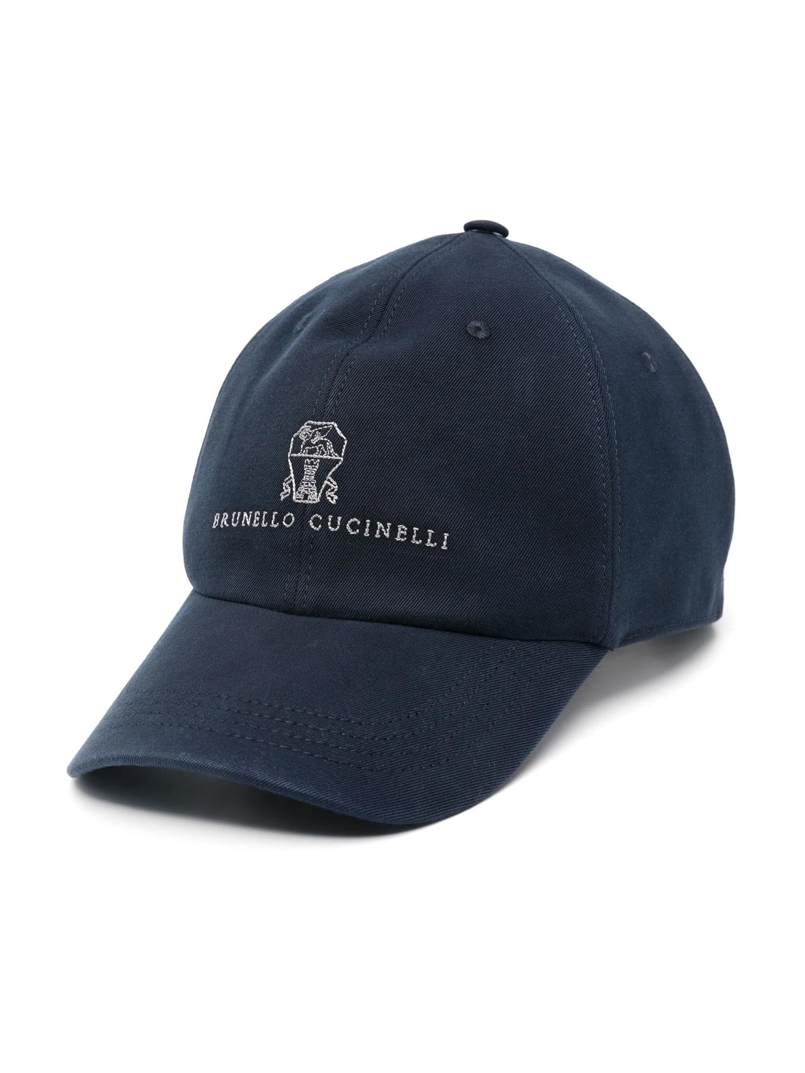 Cappello Baseball in cotone M252D9850 CKL84 BRUNELLO CUCINELLI 