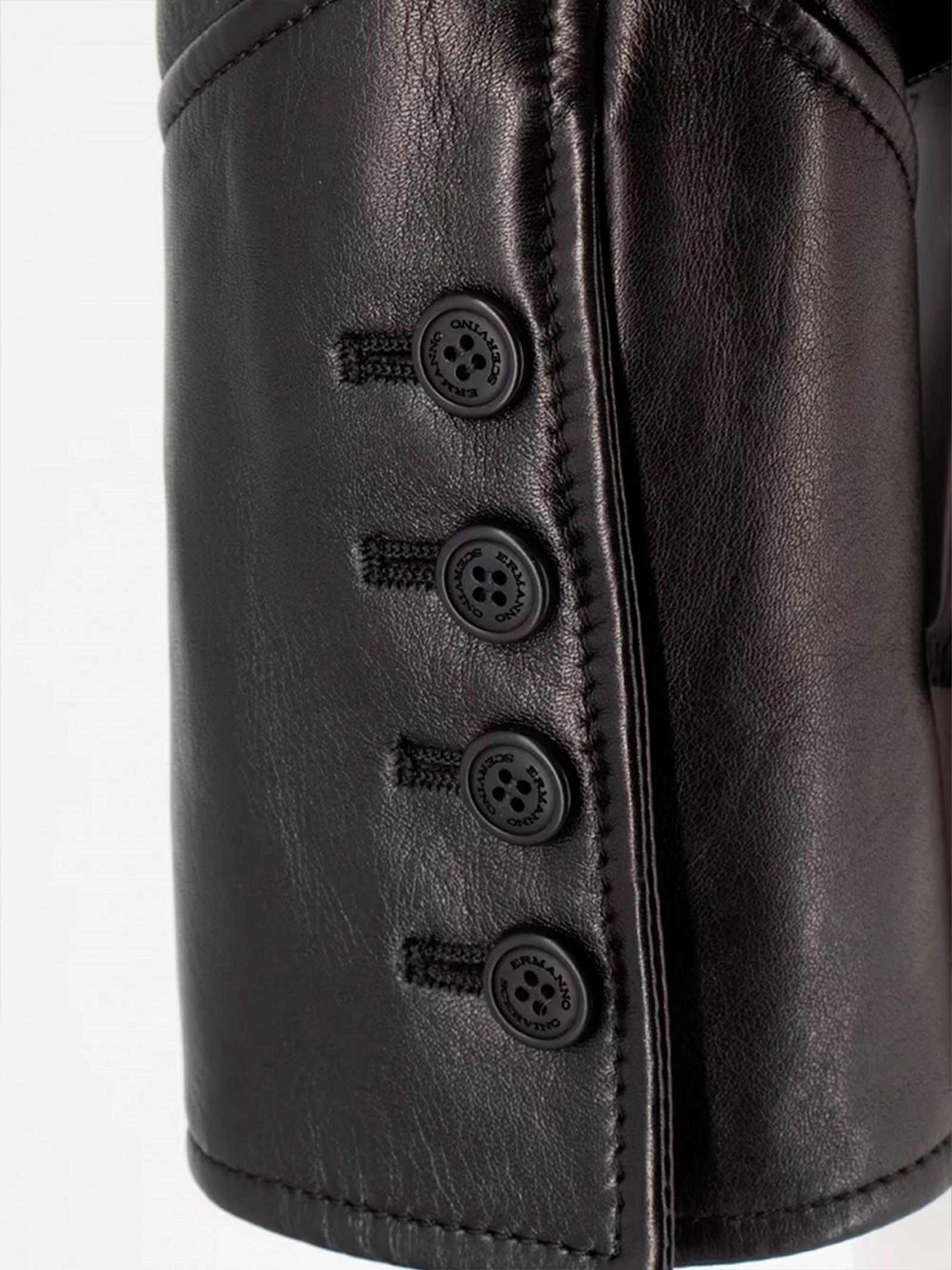 Giacca in pelle D470I314SHGKH 95708 ERMANNO SCERVINO 