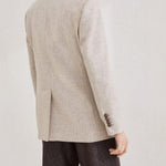 Giacca in flanella twill MB1627054 C012 BRUNELLO CUCINELLI 