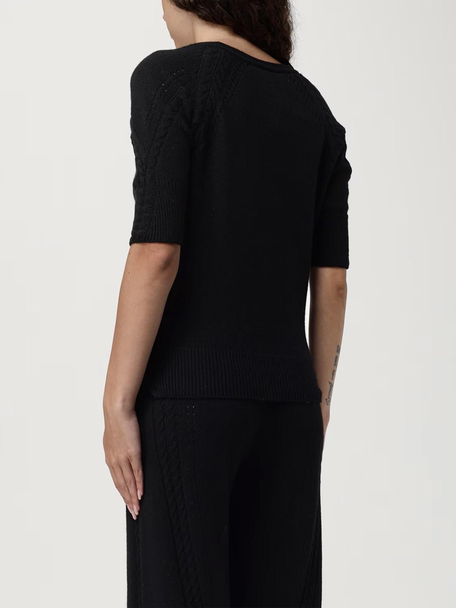 Top in lana e cashmere D474L503APNJG 95708 ERMANNO SCERVINO 