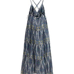 Abito lungo in chiffon WRHA0315AK759 X0800 ETRO 