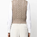 Gilet in cashmere MPA361116 CSD65 BRUNELLO CUCINELLI 