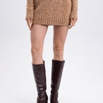 Minigonna in cashmere D472O346ITW D4705 ERMANNO SCERVINO 