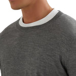 Maglia girocollo in cashmere<BR/> M2300100 CG217 BRUNELLO CUCINELLI 