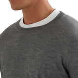 Maglia girocollo in cashmere<BR/> M2300100 CG217 BRUNELLO CUCINELLI 