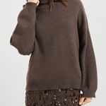 Maglia collo alto in cashmere M12501703 C2559 BRUNELLO CUCINELLI 