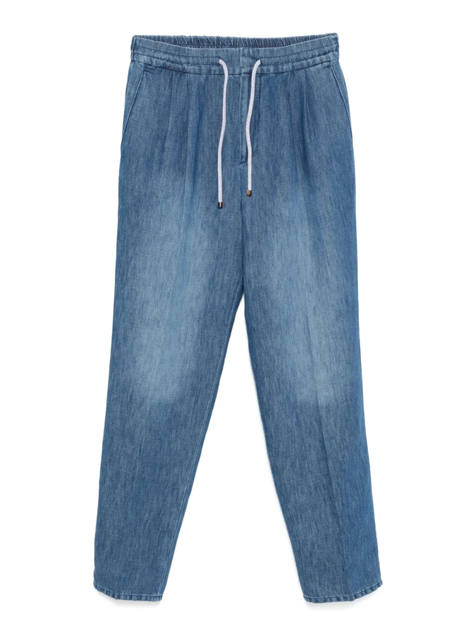 Pantalone leisure fit denim M239PE1710 C1471 BRUNELLO CUCINELLI 