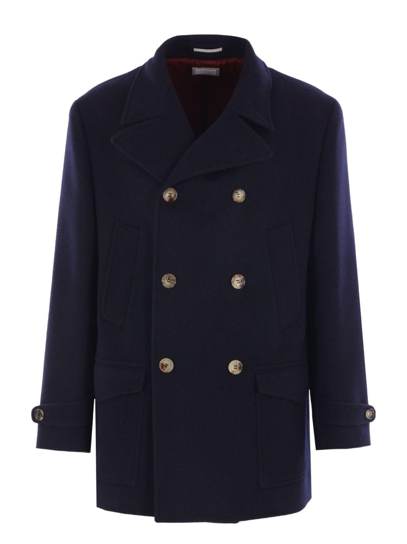 Caban in flanella MY4967029 CX200 BRUNELLO CUCINELLI 