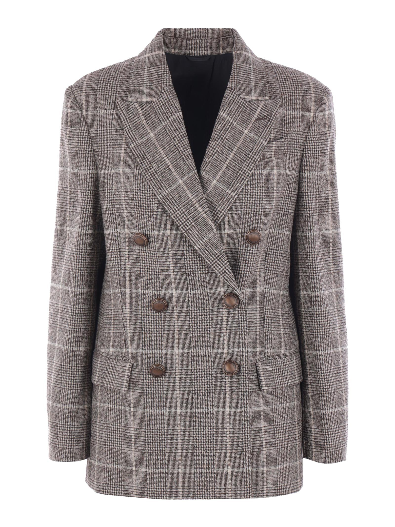 Giacca doppiopetto MV4037053 C011 BRUNELLO CUCINELLI 