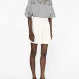 Mantella cashmere e pizzo