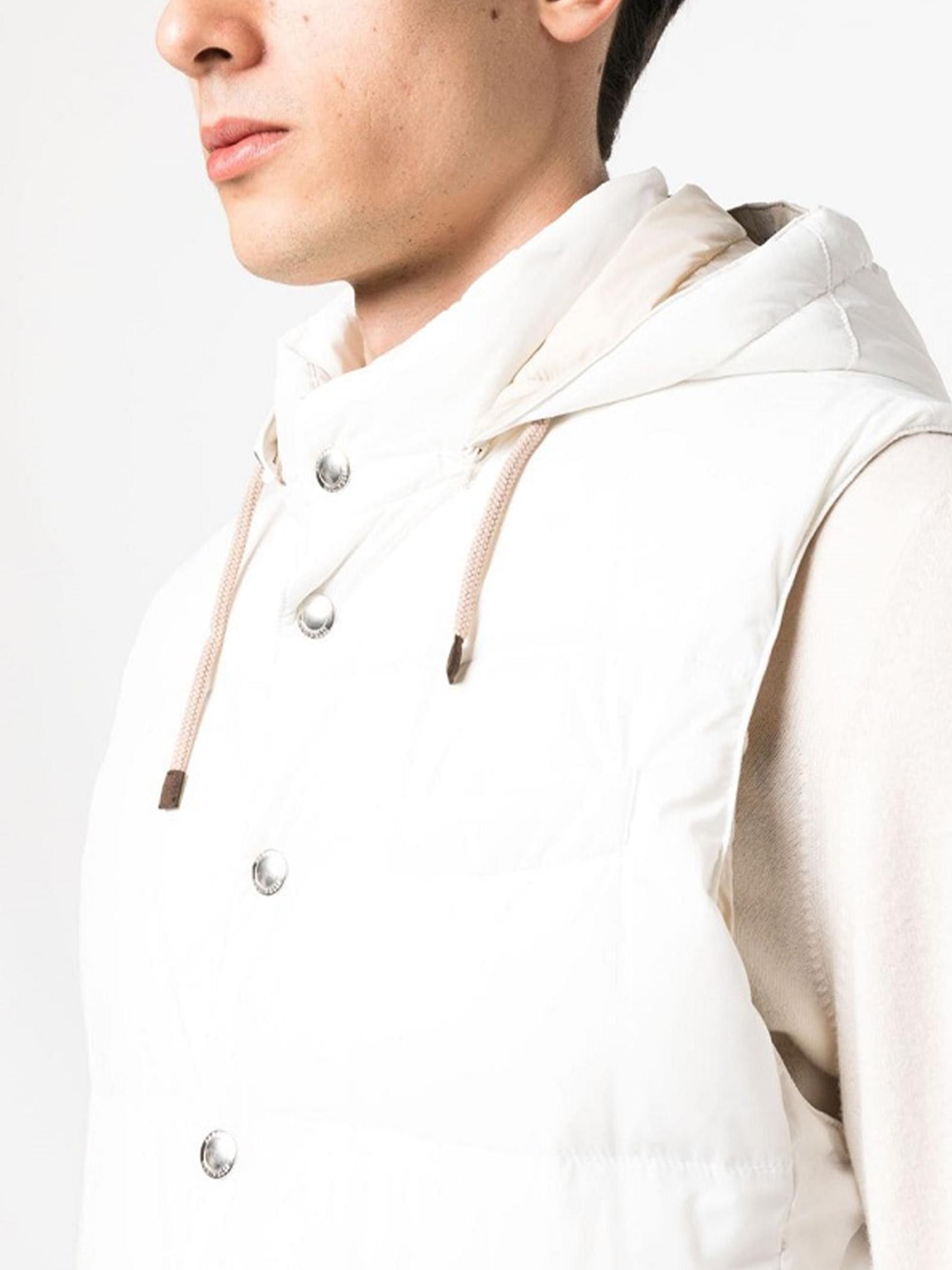 Piumino senza maniche MM4031162 CFF68 BRUNELLO CUCINELLI 