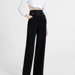 Pantalone palazzo D476P707TEILM 95708 ERMANNO SCERVINO 