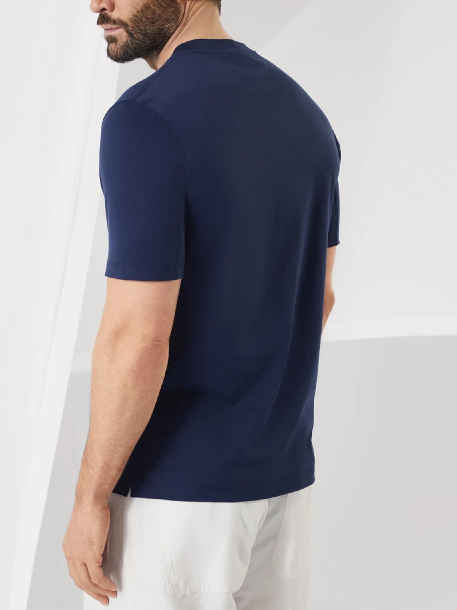 T-shirt girocollo M0B138440 C2443 BRUNELLO CUCINELLI 