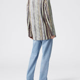 Blazer doppiopetto lamé