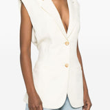 Gilet Paisley jacquard