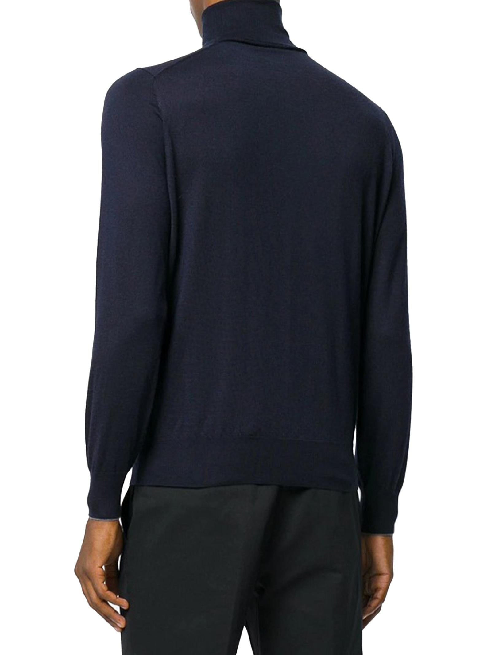 Maglia collo alto cashmere e seta M2300103 CW425 BRUNELLO CUCINELLI 