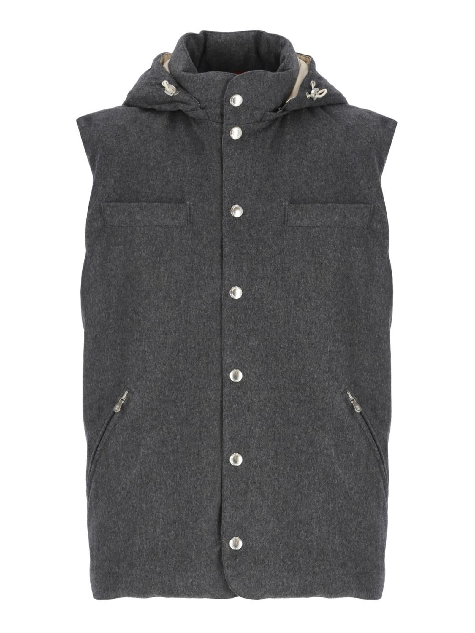 Smanicato imbottito in lana MM4631775 CVK82 BRUNELLO CUCINELLI 
