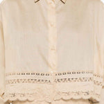 Camicia corta in cotone D462K380UGP 60920 ERMANNO SCERVINO 