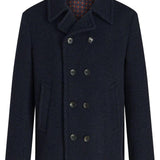 Structured double-breasted jacket
