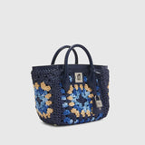 Borsa min shopping con logo inciso D463S352FMRDM B4623 ERMANNO SCERVINO 