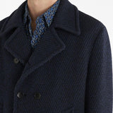 Structured double-breasted jacket