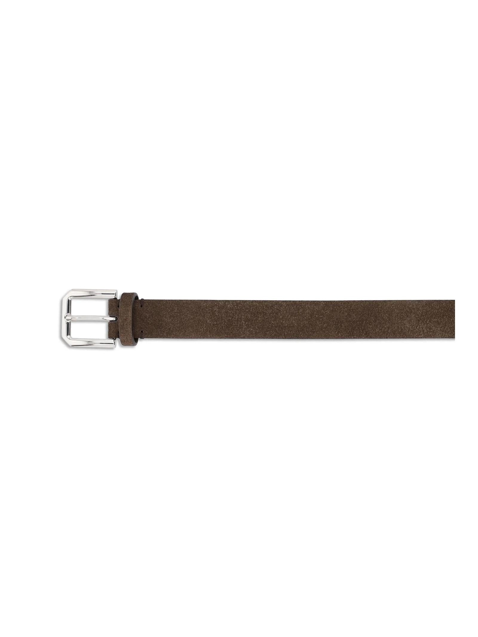 Cintura in cuoio rovesciato MAUGP317 C7284 BRUNELLO CUCINELLI 