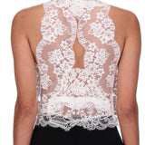 Top in pizzo D472L312EOI 10602 ERMANNO SCERVINO 