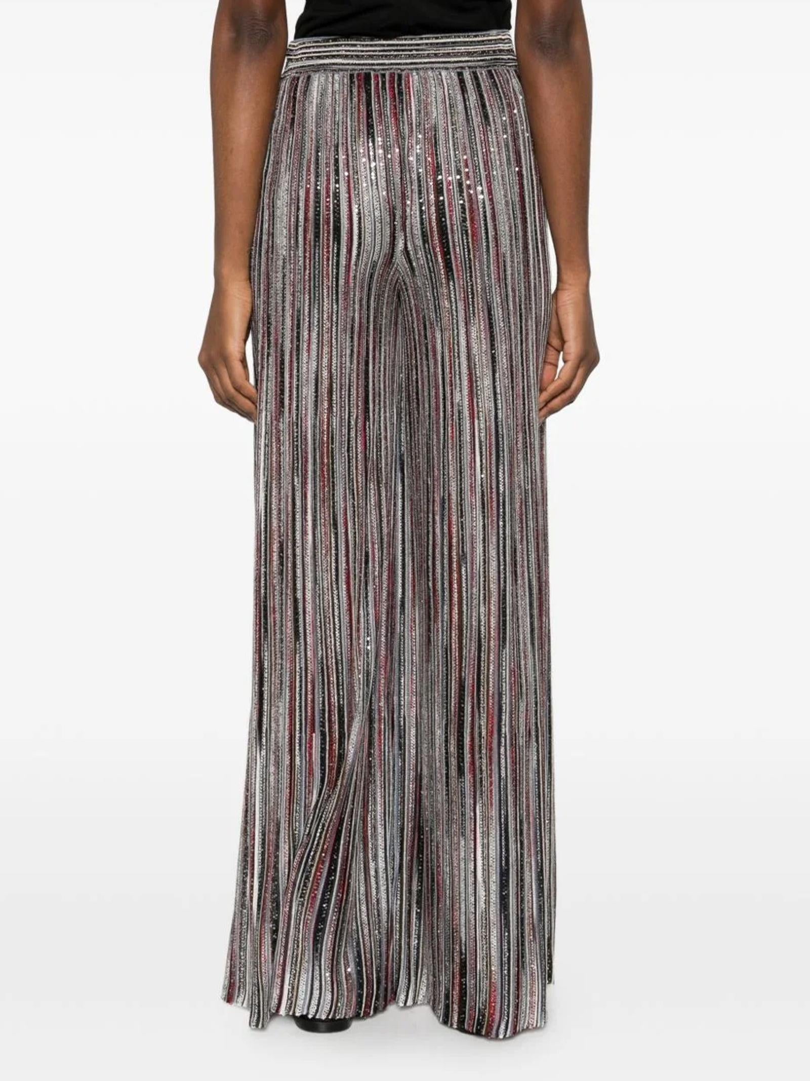 Pantaloni ampi DS26SI0NBK01H1 SMSMB MISSONI 