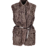 Gilet in shearling MPCHK7498 C4408 BRUNELLO CUCINELLI 
