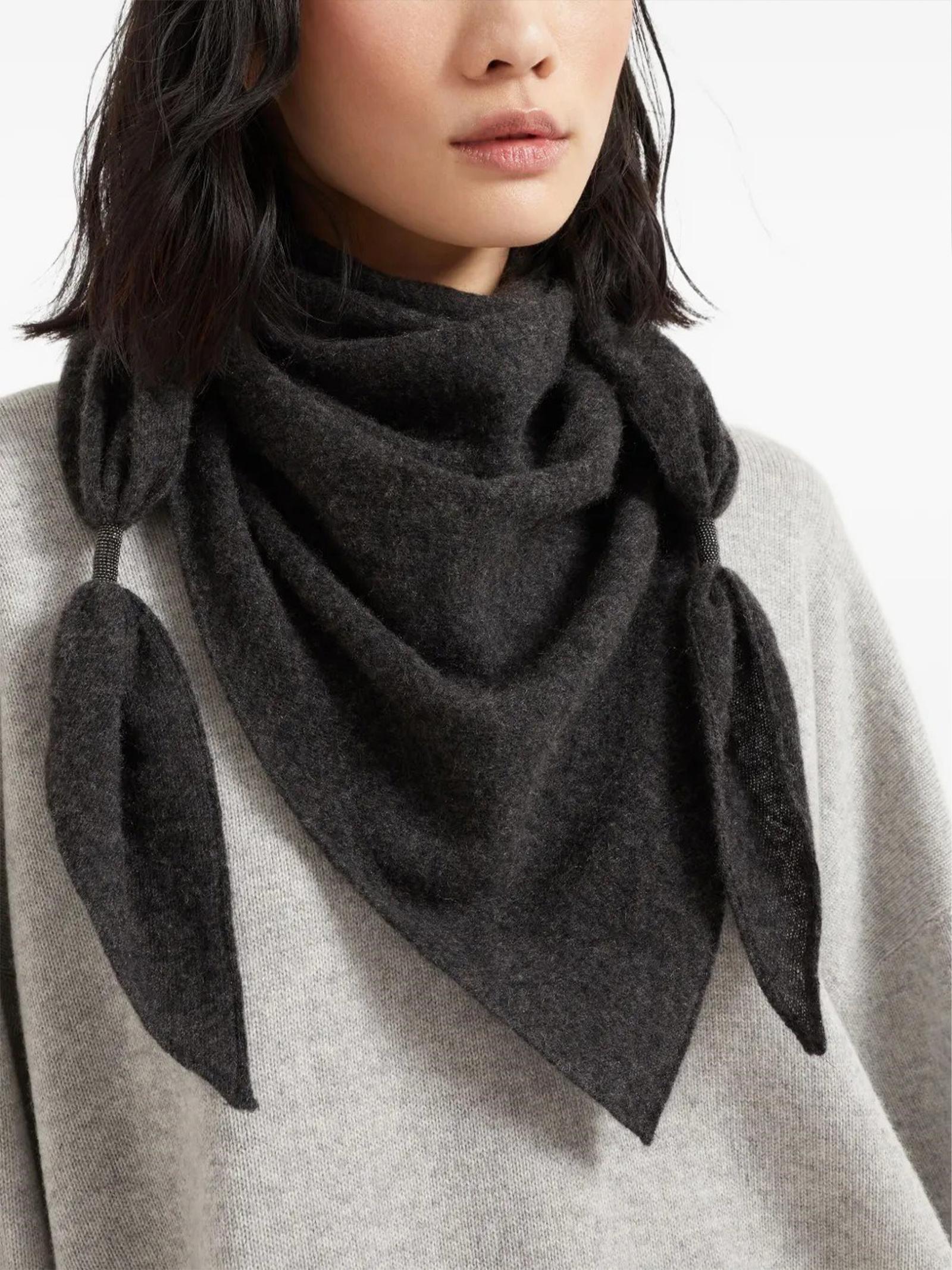 Sciarpa in cashmere MSCDFSW03 CE771 BRUNELLO CUCINELLI 