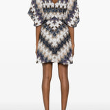 Abito corto con scollo a V DS26SG44BR015J S72RA MISSONI 