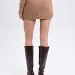 Minigonna in cashmere D472O346ITW D4705 ERMANNO SCERVINO 