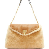 Borsa Joy in shearling D473S700LQO B4751 ERMANNO SCERVINO 