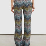 Pantalone in viscosa lamé DS26SI0GBC0065 SMSNS MISSONI 