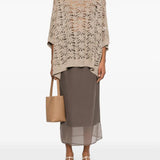 Gonna midi avvolgente ML140G3826 C8705 BRUNELLO CUCINELLI 